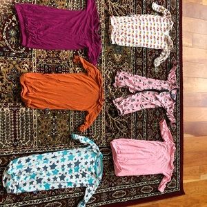 0-3 month kickee gowns.